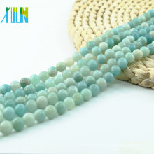 L-0125 AAA Grade charme Amazonite naturel pierres précieuses perles Strand perles pour la fabrication de bijoux